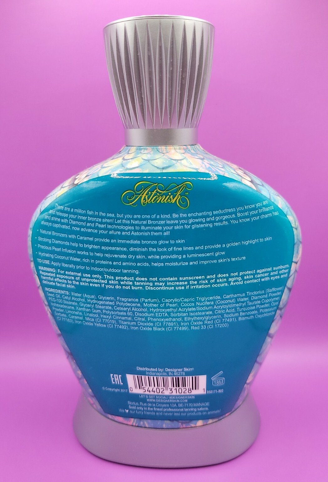 Designer Skin Astonish Diamond Strobing Natural Bronzer Tanning Lotion  54402310281 | eBay