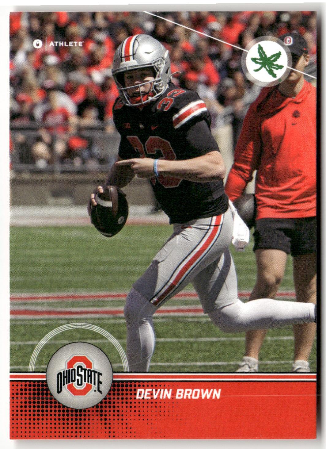 Devin Brown 2024 ONIT Athlete Ohio State Buckeyes #B-28 Ohio State Buckeyes