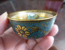 Vintage Pair/2  ASIAN BOWLS Seven Immortals