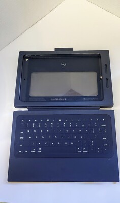 Logitech Rugged Case 2 Drop Protection iPad Rechargeable Blue - Used