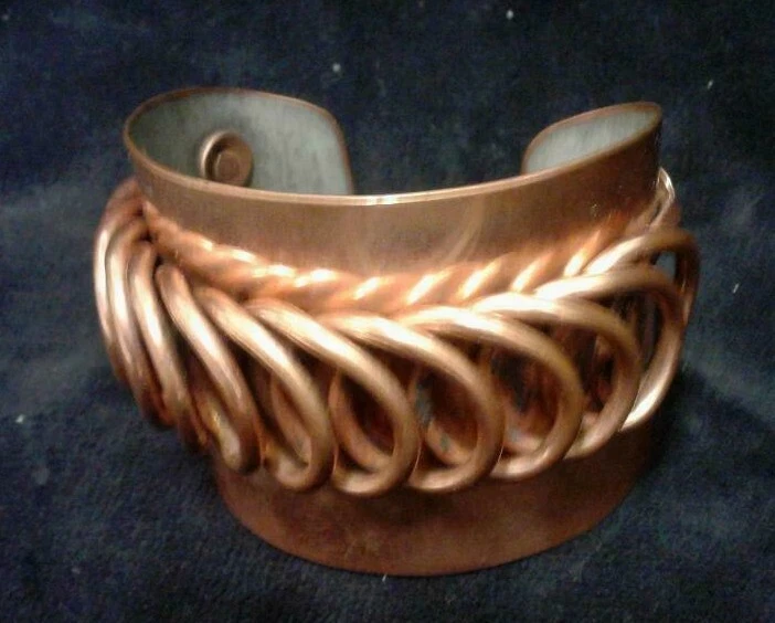 Spiral shop coil bracelet