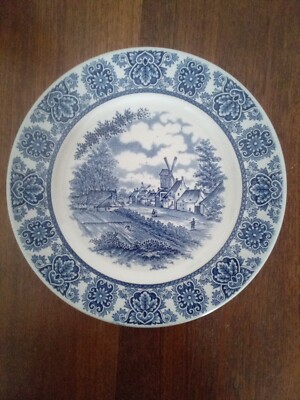 Speiseteller Delftware