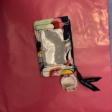 Vera Bradley Zip Id Case With Lanyard Mod Paisley NWT Combined MSRP 30