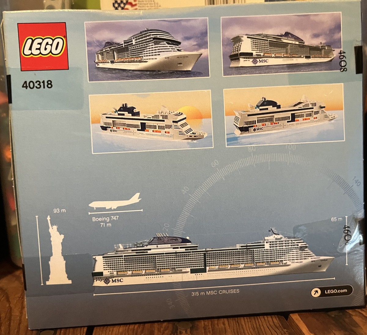LEGO Promotional: Msc Cruises (40318) for sale online | eBay