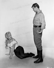 8x10 Print Marilyn Monroe Robert Mitchum River of no Return 1954 #1153