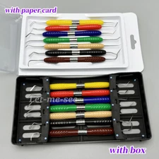 Dental Composite Resin Filling Instrument Spatulas Aesthetic Restoration CT 1-7