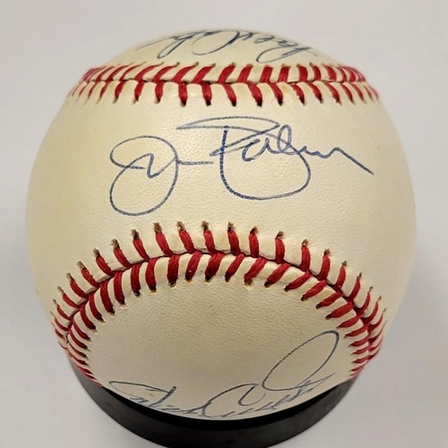 1971 Orioles (4) signed MLB Baseball Autograph Palmer McNally Dobson Cuellar PSA