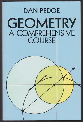 GEOMETRY A Comprehensive Course Dan Pedoe Dover Publications 2015 BRAND NEW