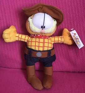 cowboy garfield plush