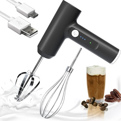 Milchaufschäumer Stab Elektrisch Milchschäumer Handheld Milk Frother für Kaffee