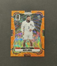 2026 Panini Prizm FIFA World Cup #103 Reece James Orange Wave Prizm /125