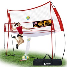 11 14 ft Volleyball Training Equipment Net Volleyball Spike Trainer Practice Net