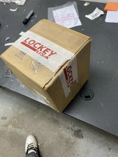 Lockey 2200-AB Mechanical Keyless Deadbolt - Antique Brass