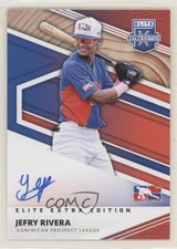 2020 Panini Elite Extra Edition DPL Signatures Jefry Rivera #DPL-JR Auto 8x7