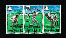 Guyana 1968 MCC's West Indies Tour Set in Strip of 3 Used