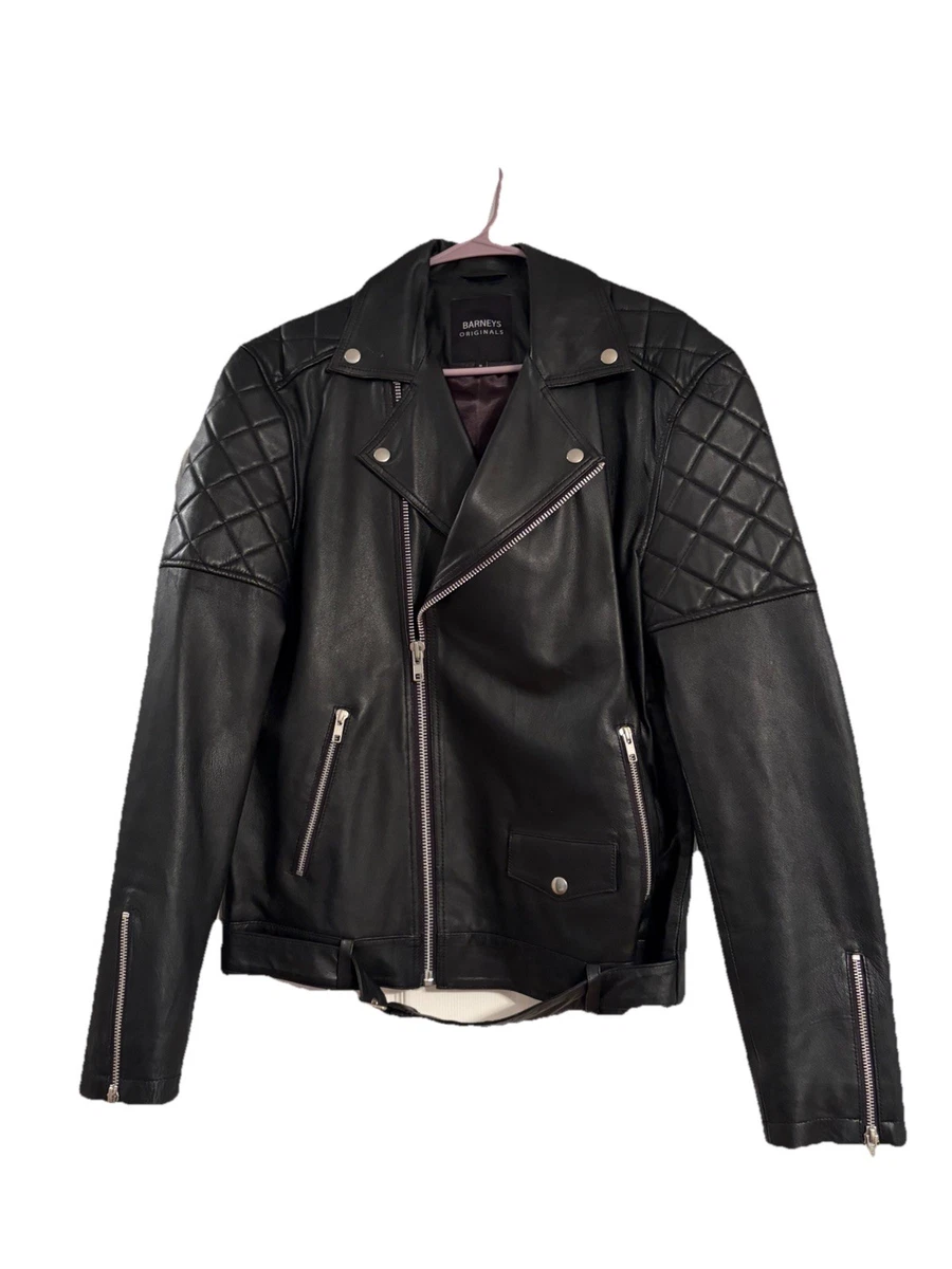 barneys leather jacket products for sale | eBay