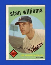 1959 Topps Set-Break # 53 Stan Williams RC EX-EXMINT *GMCARDS*