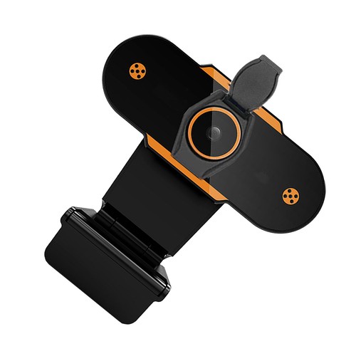 USB Webcam 2K 1080P USB 2.0 Inbuilt Microphone CMOS Plug And Play Lens Cover NEW - Afbeelding 5 van 12