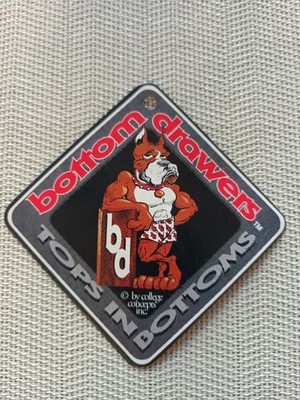 Bottom Drawers College Concepts Clothing Tag