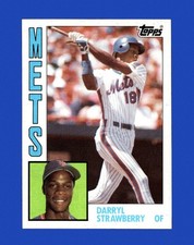 1984 Topps Set-Break #182 Darryl Strawberry RC NR-MINT *GMCARDS*