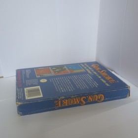 NES Gun Smoke Gun.Smoke  Complete in Box CIB  with Protector