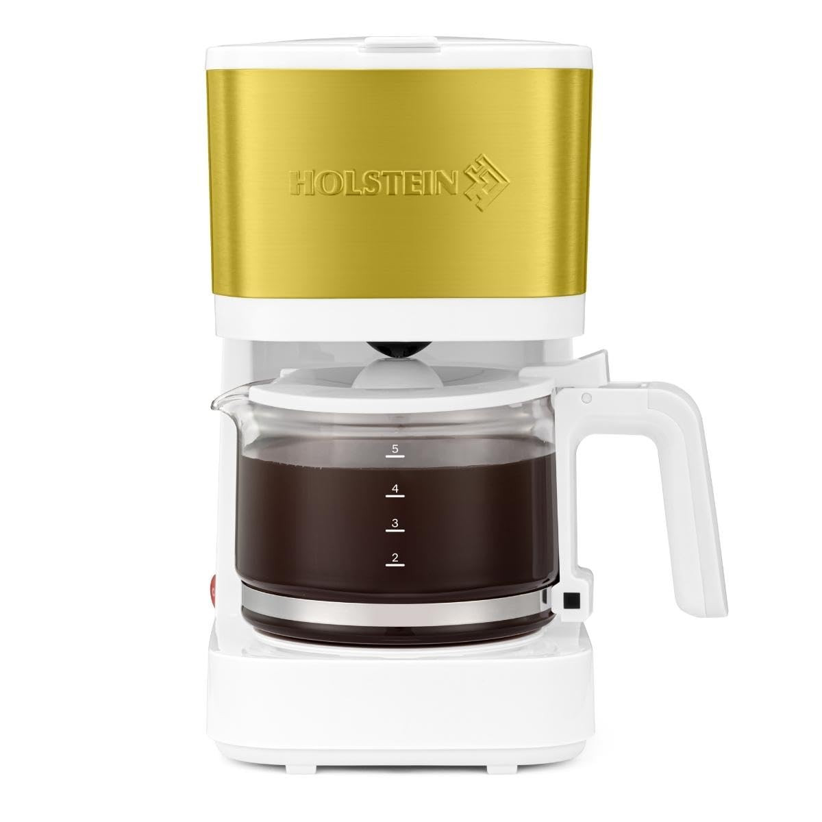 &ndash; Compact Drip Coffee Machine With Auto Pause & Serve, Reusab