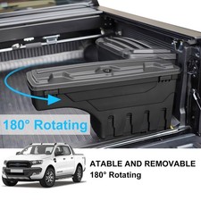 Driver Side Truck Bed Storage Box Portable For Ford Ranger 2012-2022 Accessories