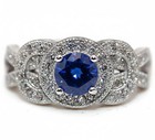 2CT Heat Treated Kyanite 925 Genuine Sterling Silver Ring Sz 8 MM3-3 — photo 1