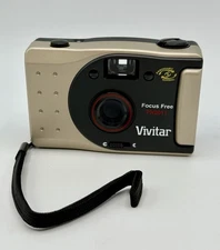 NWOT Vivitar Focus Free PN2011 Panoramic to Normal 35mm Film Camera Point Shoot