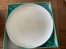 Sophie Conran Portmeirion White Footed Cake Plate/Stand Large (30”) New in box