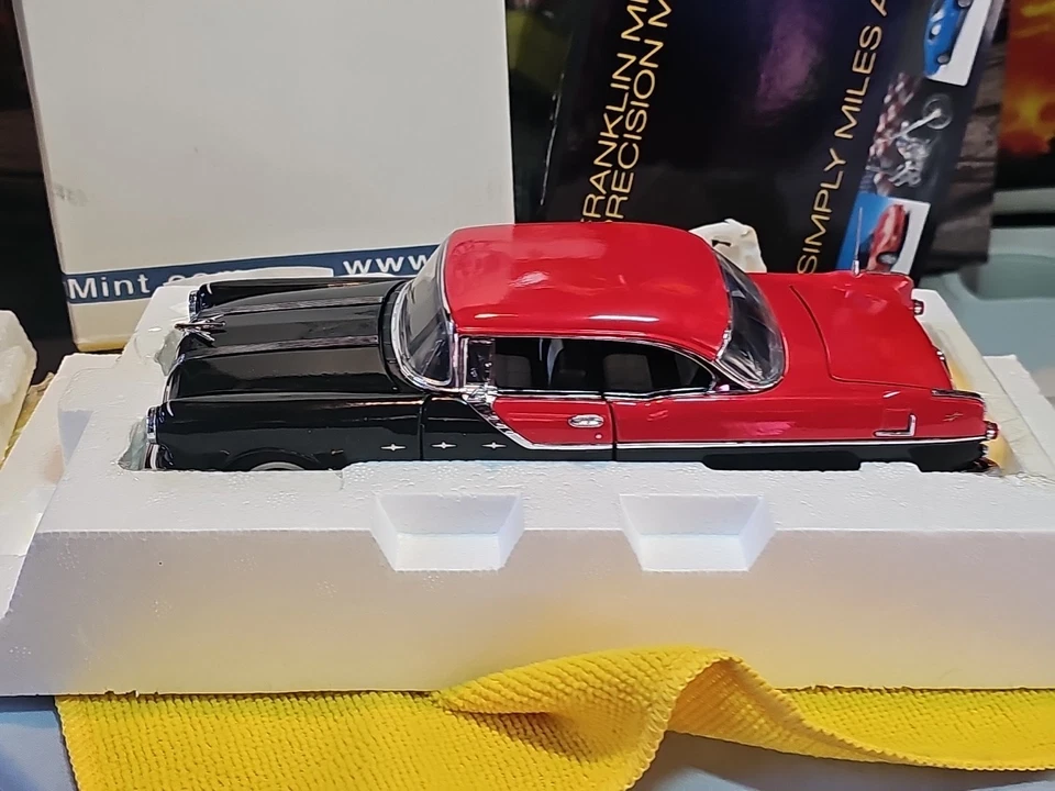 VINTAGE FRANKLIN MINT 55 PONTIAC STAR CHIEF CUSTOM CATALINA READ 📚 DESCRIPTION - Image 3 of 4