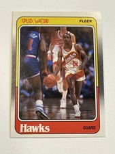 1988-89 Fleer Basketball #4 - Spud Webb - Atlanta Hawks