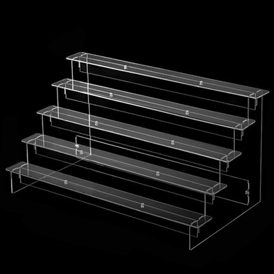 Stilvoller 25-lagiger Acrylständer für elegante Produktpräsentation