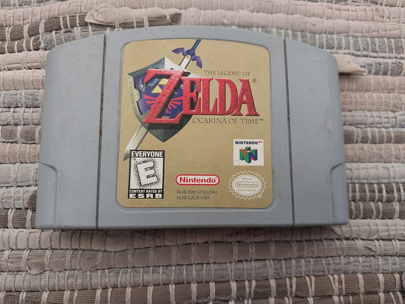N64 - The Legend Of Zelda Ocarina Of Time Authentic - Nintendo 64 USA PROMO