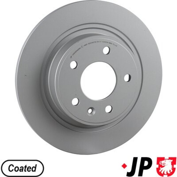 2X JP Group Bremsscheibe JP 1263204200 FüR Opel Astra Caravan P10 Zafira Tourer-image