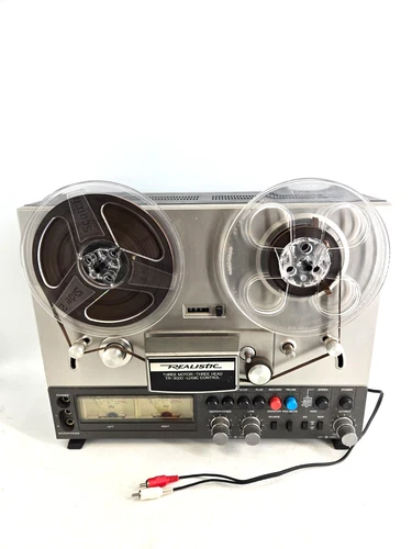 Realistic TR-3000 3 Motor 3 Head Reel to Reel Tape Recorder