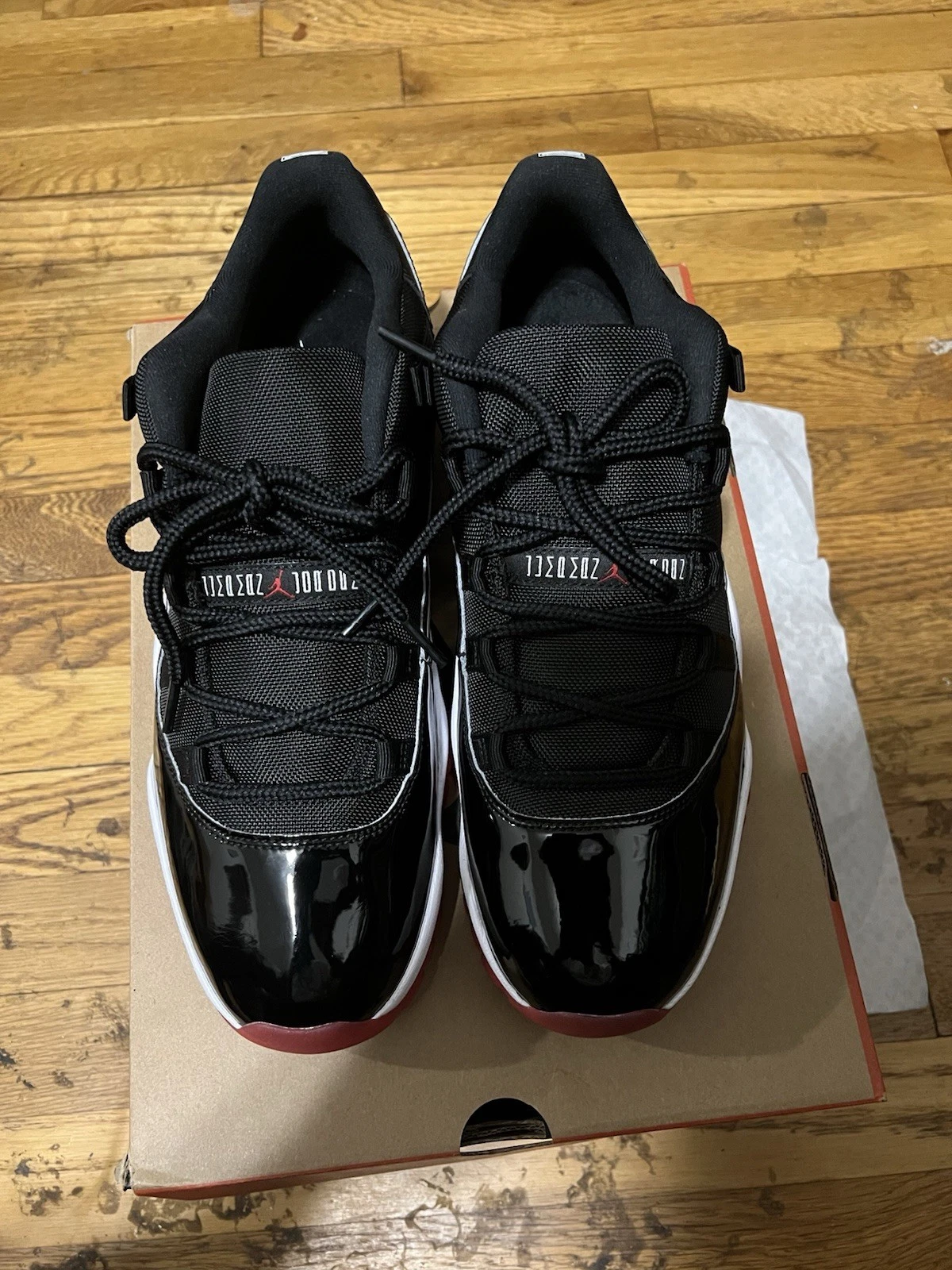 Air Jordan 11 Retro Low Bred 2025 Uomo Taglia 12.5 ? CALZE MORTE!!