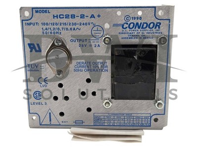 Refurbished Condor HC28-2-A Power Supply 100/120/215/230-240V HC282A