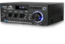 Daakro AK45 Stereo Audio Amplifier 300W Home 2 Channel Wireless Bluetooth 5.0