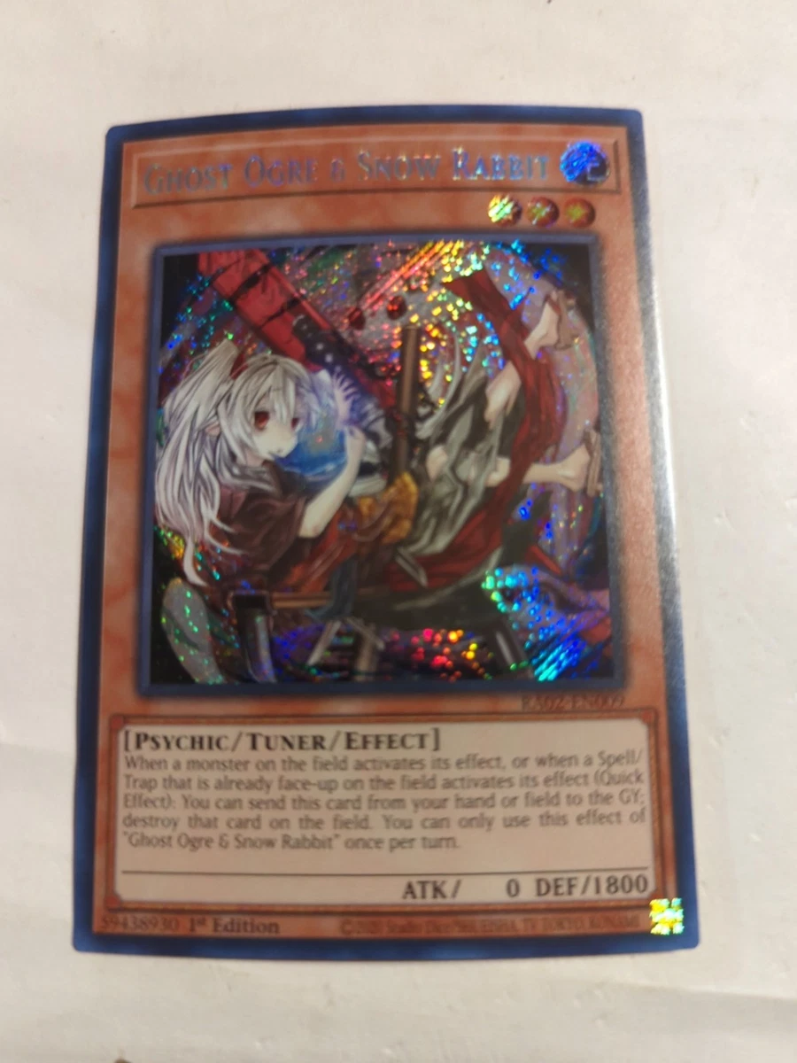 Ghost Ogre & Snow Rabbit Yu-Gi-Oh! TCG Secret Rare Individual