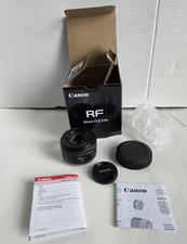 Canon RF 50mm F1.8 STM Lens for EOS R Mirrorless Digital Camera
