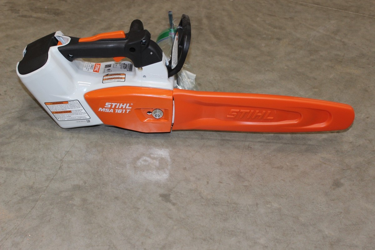 New Stihl MSA-161T Battery-Powered Top Handle Chainsaw w/12