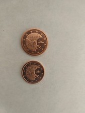 Andorra 1 + 2 Euro Cent Münzen 2018 Unzirkuliert, Frisch Aus Der Rolle
