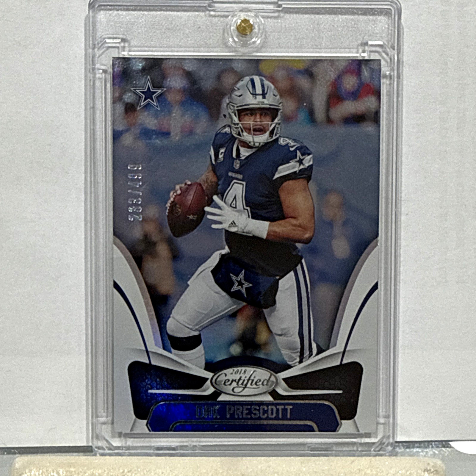 Panini 2018 Certified Dak Prescott Dallas Cowboys #36 Mirror Serial #233/499