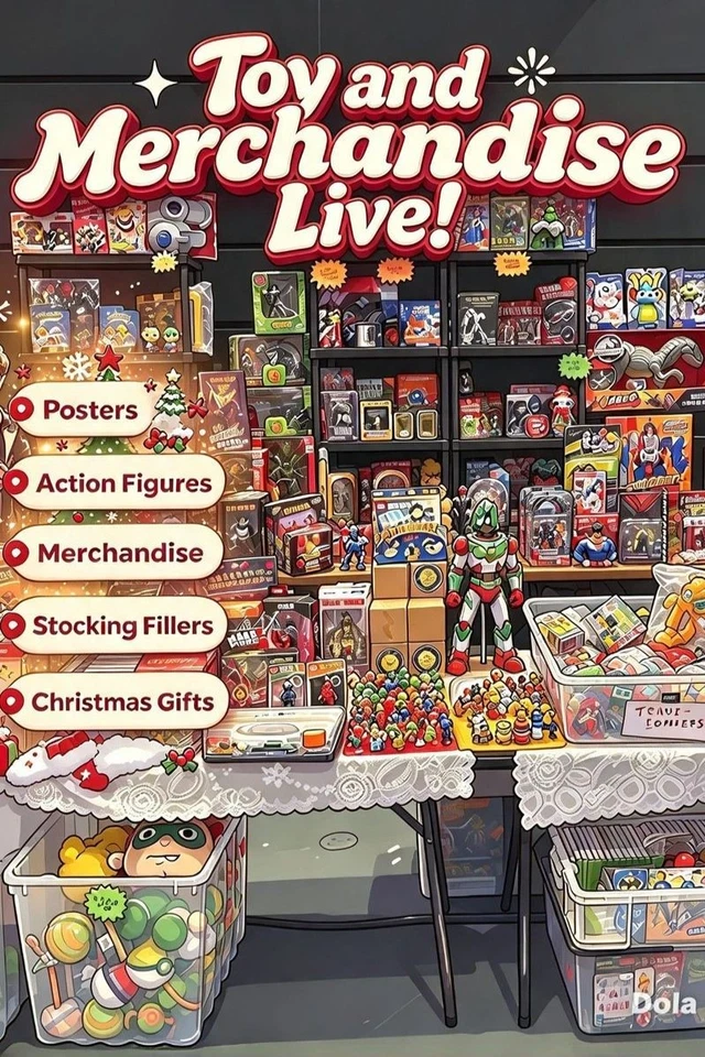 Toy and Merchandise Live Event!