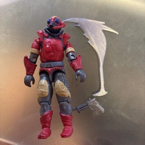 1987 HASBRO GI JOE COBRA LA ROYAL GUARD v1 FIGURE w/ ANTENNA 100% COMPLETE