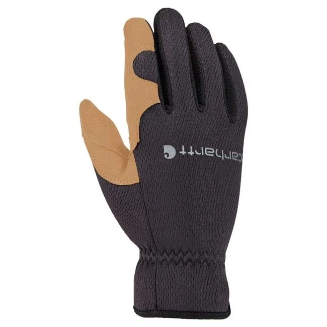 Gordini USA 7040575 Mens Carhartt Indoor & Outdoor Open Cuff Work Gloves Beig...
