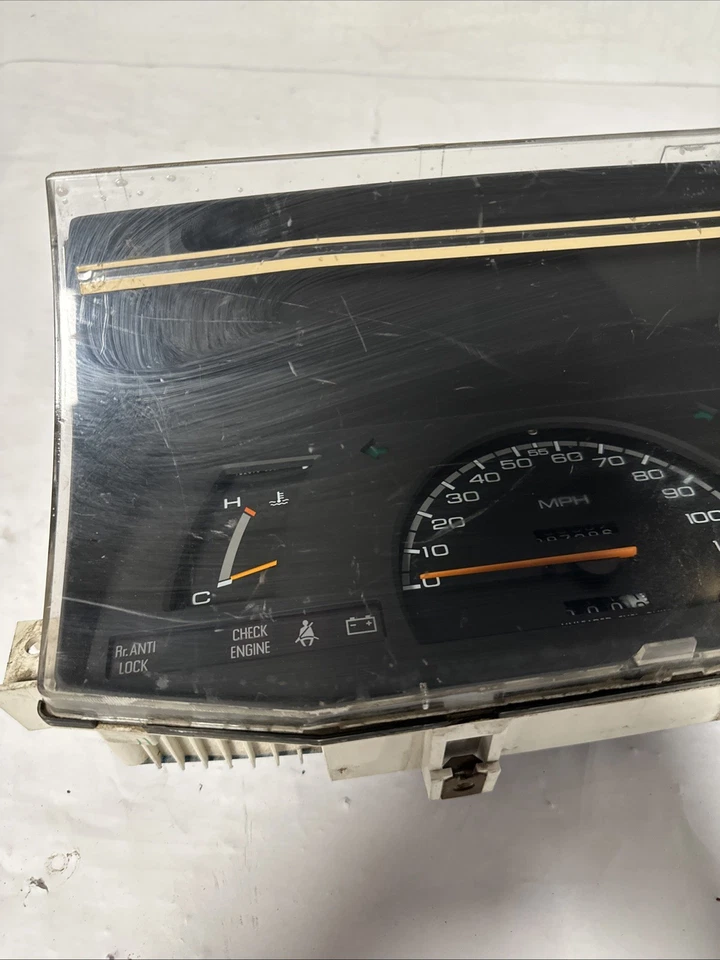 93-94 Isuzu Amigo Pickup Instrument Speedometer Cluster Gauge RR3 Foto 3 de 4