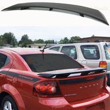 For 2008-2014 Dodge Avenger Factory Style Rear Trunk Spoiler Wing Matte Black