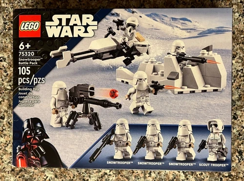 LEGO Star Wars: Snowtrooper Battle Pack (75320) Sealed Retired Free Shipping